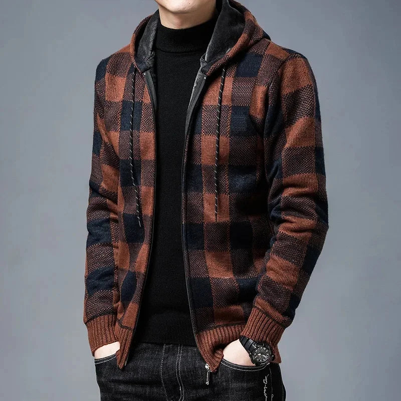 Westbury Plaid Zip Jacket