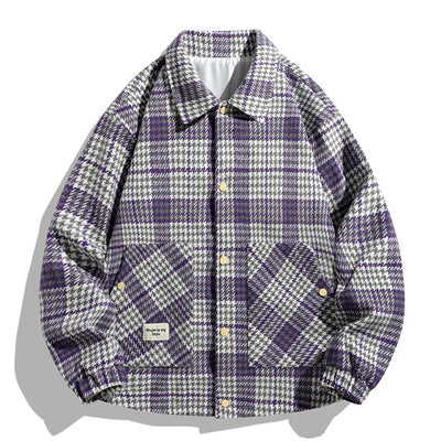 Rugged Threads Plaid Shirt Jacket