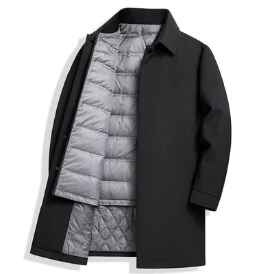 Hayes Duck Down 2-in-1 Trench Coat