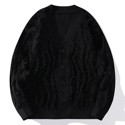 La Salle Heavy Brushed Cardigan