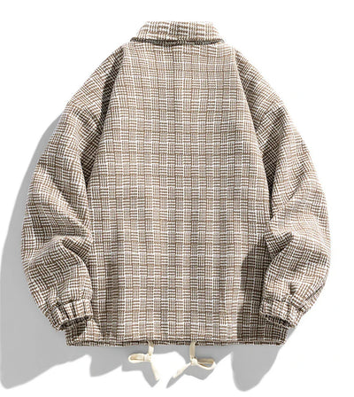 Bastion Houndstooth Plaid Jacket