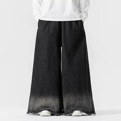 Higgins Baggy Ombré Washed Jeans