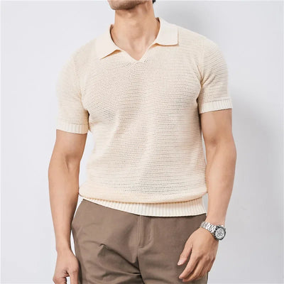 Tidepoint Open Weave Polo