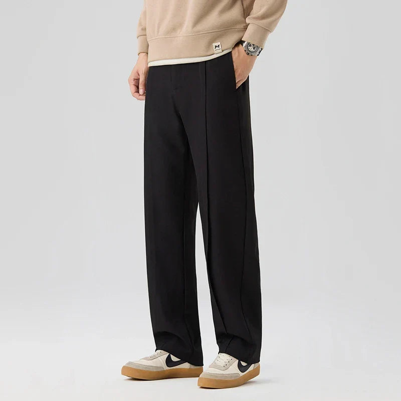 Randolph Straight Leg Pleated Pant