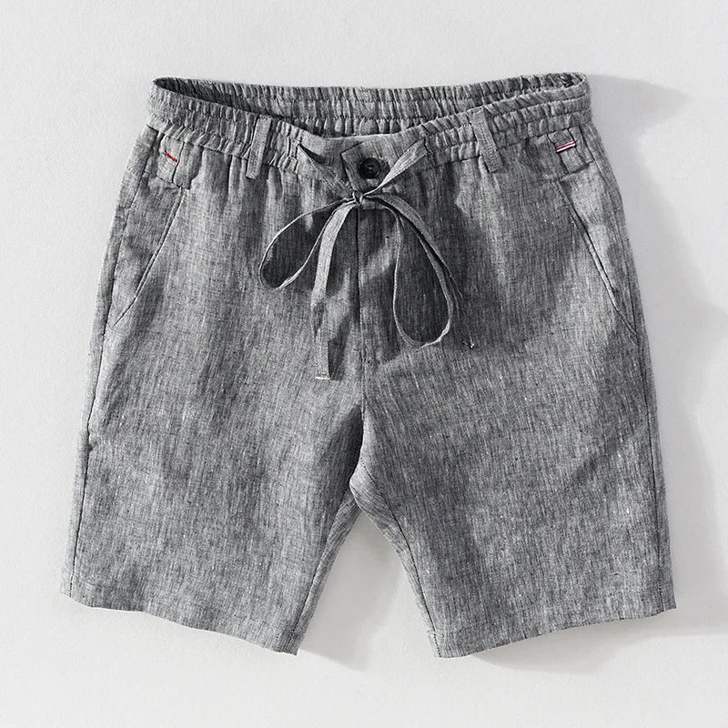 Thompson Linen Drawstring Shorts