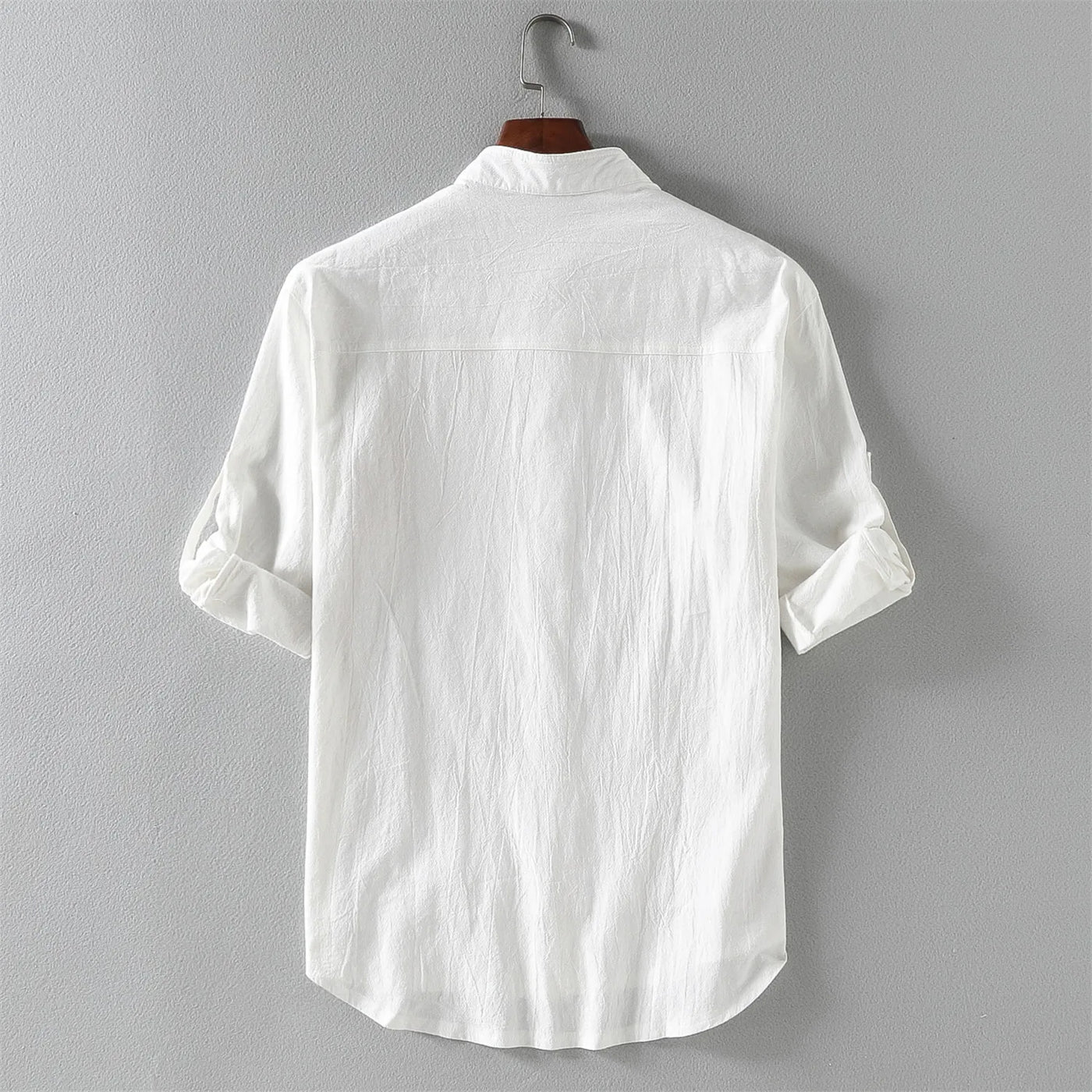 Arroyo Roll Sleeve Cotton Shirt