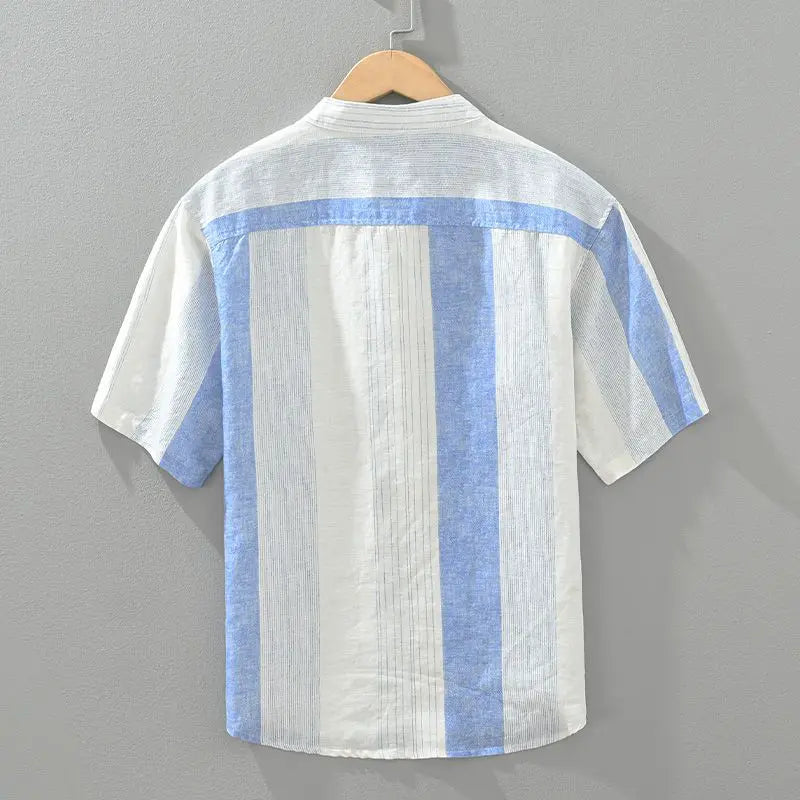 Seaborn Striped Half-Placket