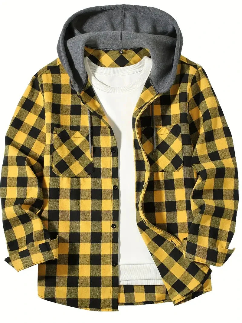 Blayde | Plaid Hooded Jacket