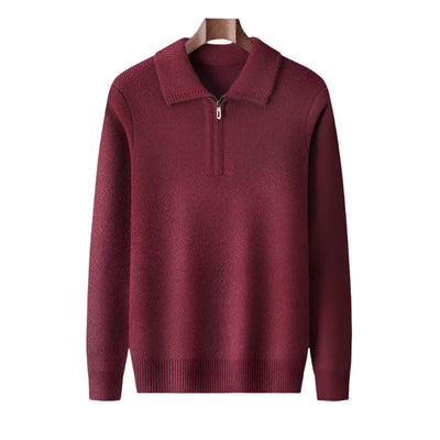 Zael Cashmere Quarter-Zip
