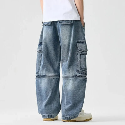 Whitfield Washed Baggy Jeans