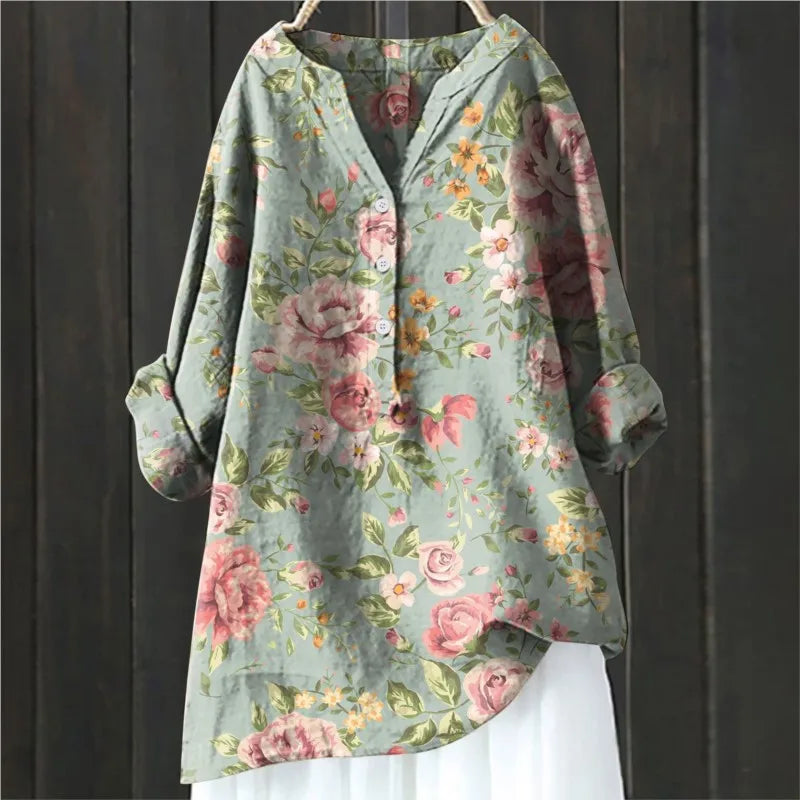 Jocelyn | Soft Floral Style Blouse