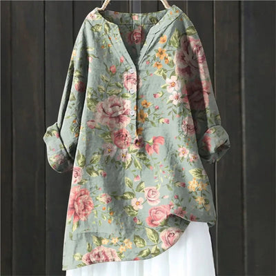 Jocelyn | Soft Floral Style Blouse