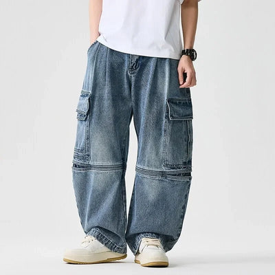 Whitfield Washed Baggy Jeans