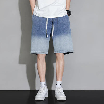 Fairmont Drawstring Denim Shorts