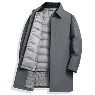 Hayes Duck Down 2-in-1 Trench Coat