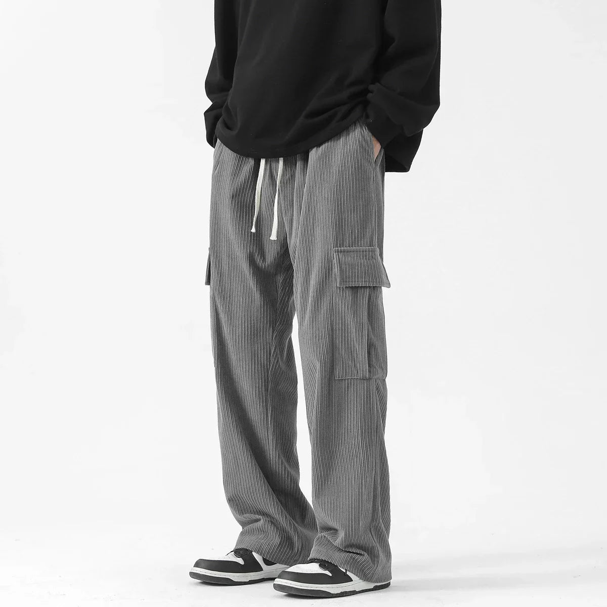 Haggar Straight Leg Corduroy Pants