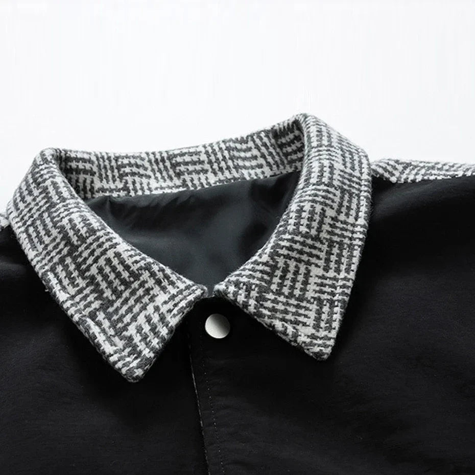 Bastion Houndstooth Plaid Jacket