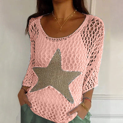 Mila | Stylish Mesh Top