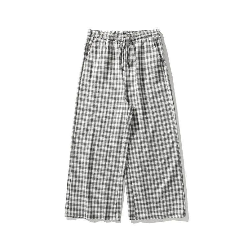 Gingham Check Trousers