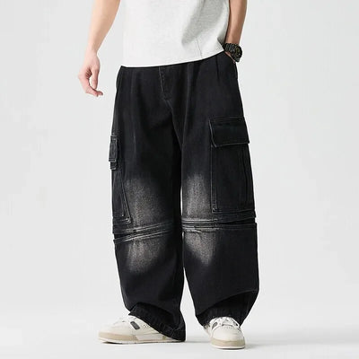 Whitfield Washed Baggy Jeans