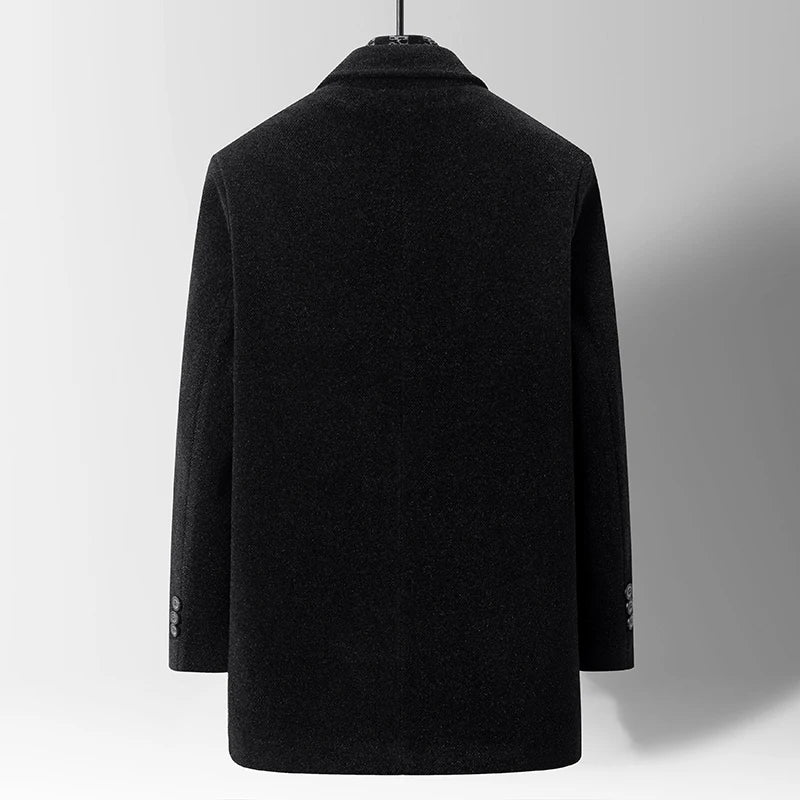 Veldon Checkweave Trench Coat