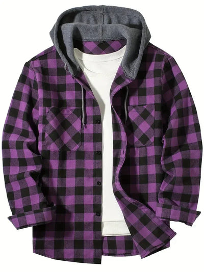 Blayde | Plaid Hooded Jacket