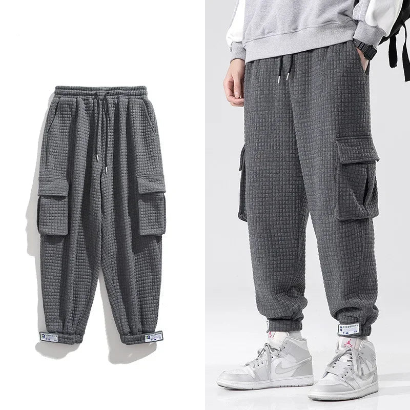 Bethesda Waffle-Knit Joggers
