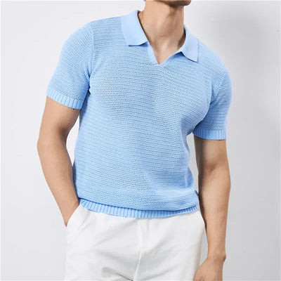 Tidepoint Open Weave Polo