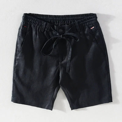 Thompson Linen Drawstring Shorts