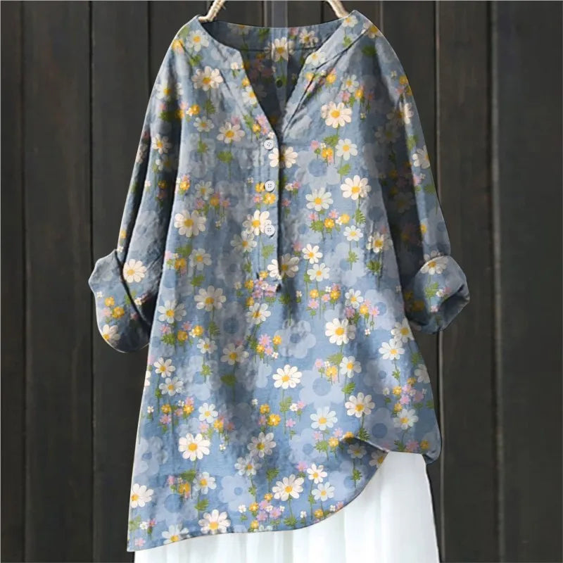 Jocelyn | Soft Floral Style Blouse