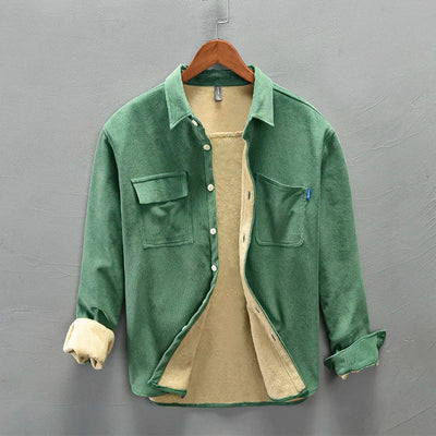 Everest Lined Long Sleeve Button-Up