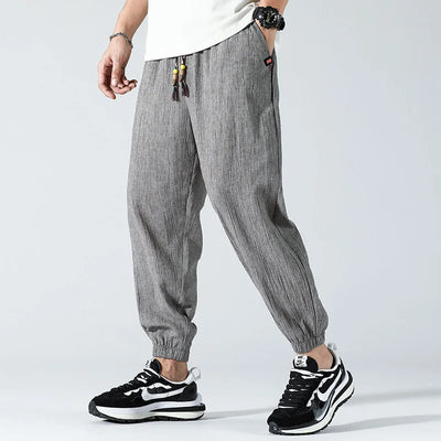 Elliot Relaxed-Fit Linen Pant