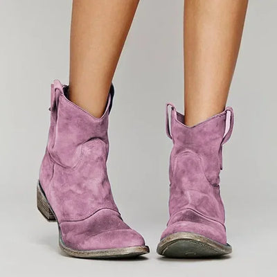 Azalea  | Vintage-Finish Western Boots