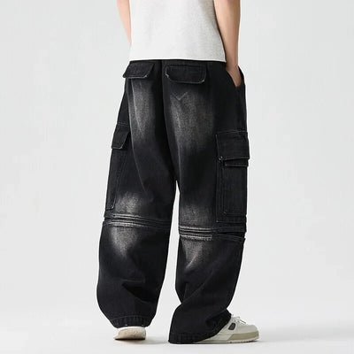 Whitfield Washed Baggy Jeans