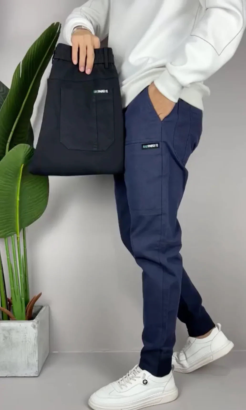 1+1 FREE | Noa - Premium Stretch Cargo Pants