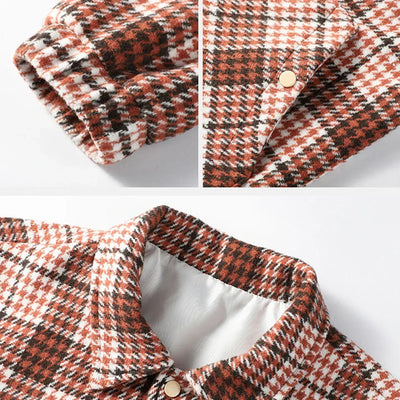 Rugged Threads Plaid Shirt Jacket