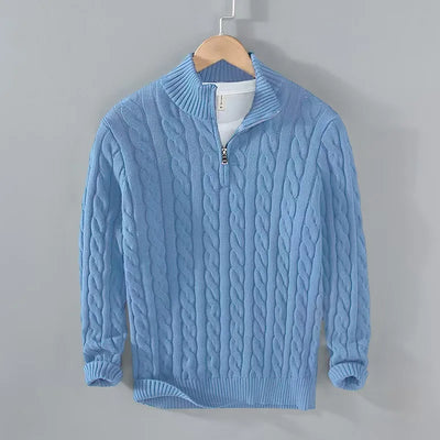 Lavelle Cable Knit Quarter Zip
