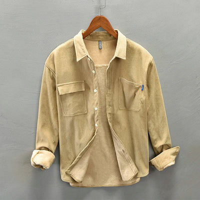 Everest Lined Long Sleeve Button-Up