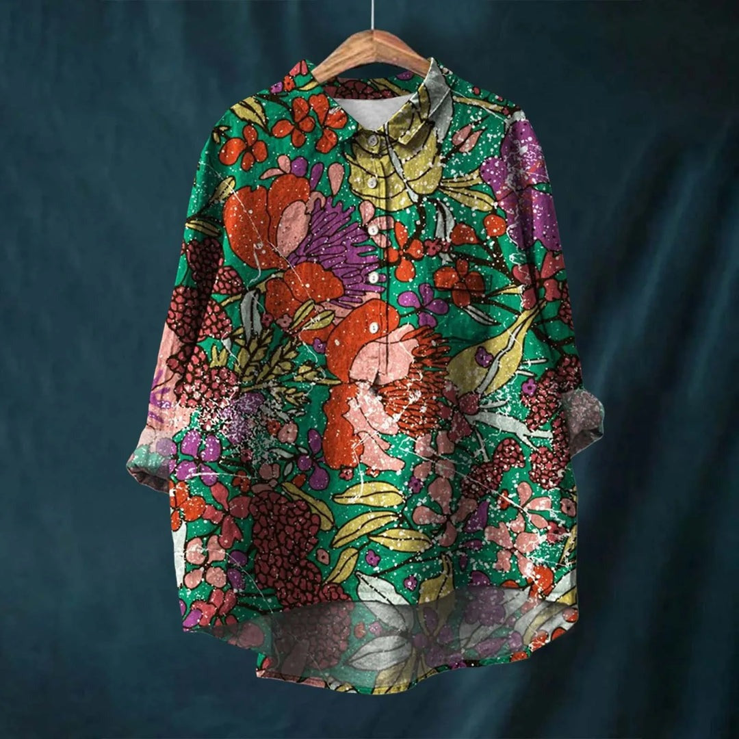 Rosemarie | French Vintage Floral Blouse