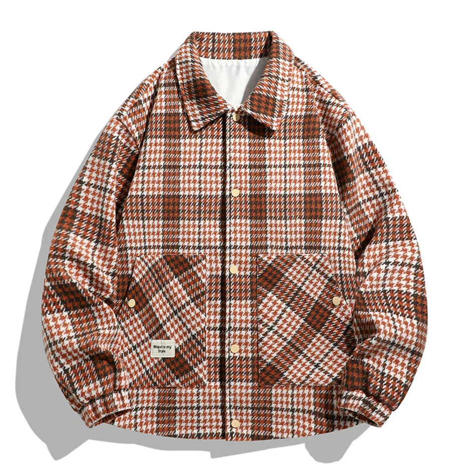 Rugged Threads Plaid Shirt Jacket