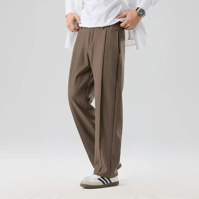 Randolph Straight Leg Pleated Pant