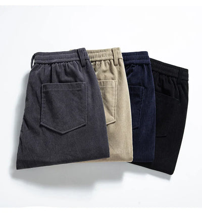 Afonso Corduroy Drawstring Slacks
