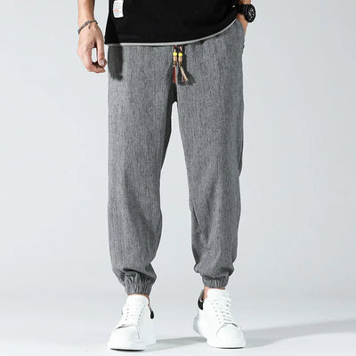 Elliot Relaxed-Fit Linen Pant