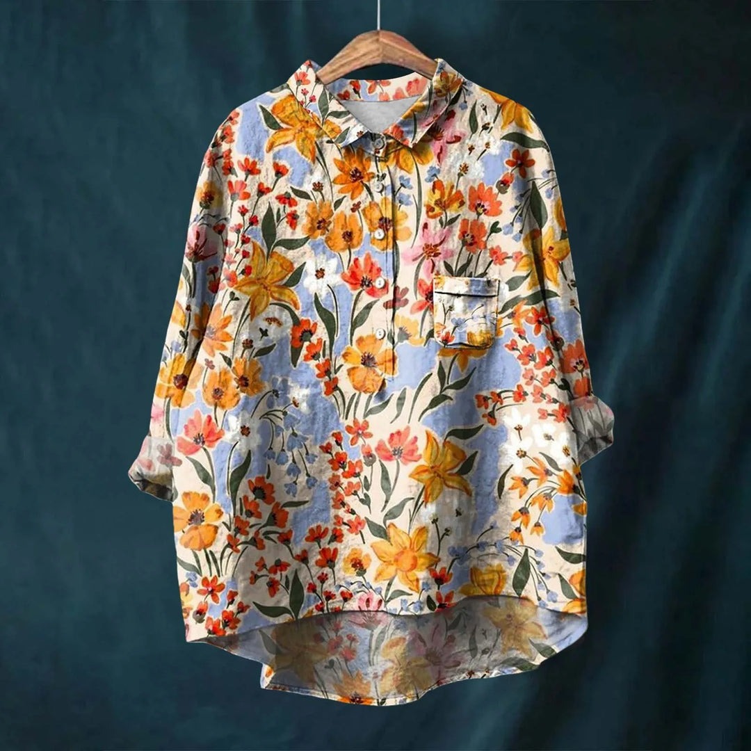 Rosemarie | French Vintage Floral Blouse