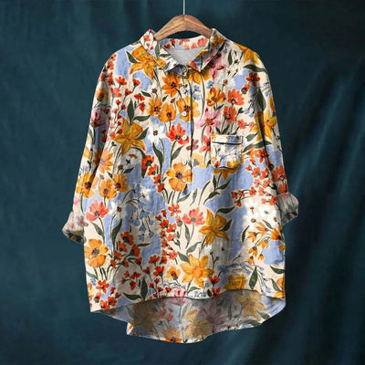 Rosemarie | French Vintage Floral Blouse