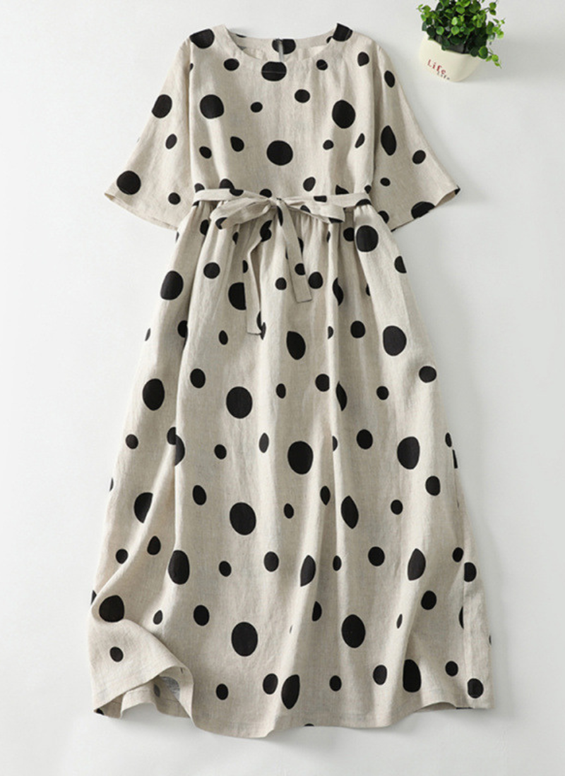 Polly | Classic Polka Dot Dress