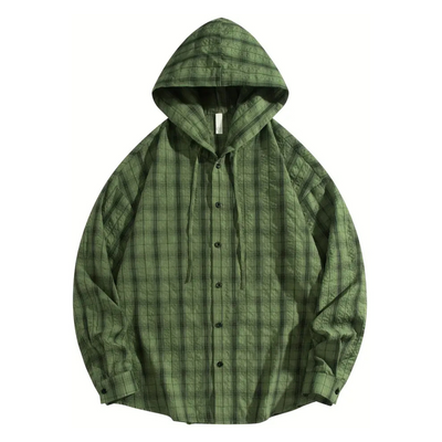 Westville Hooded Plaid Shirt