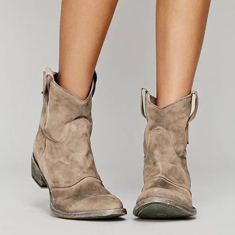 Azalea  | Vintage-Finish Western Boots