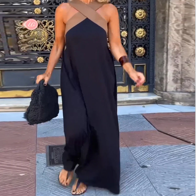Claudia | Halter Neck Summer Dress