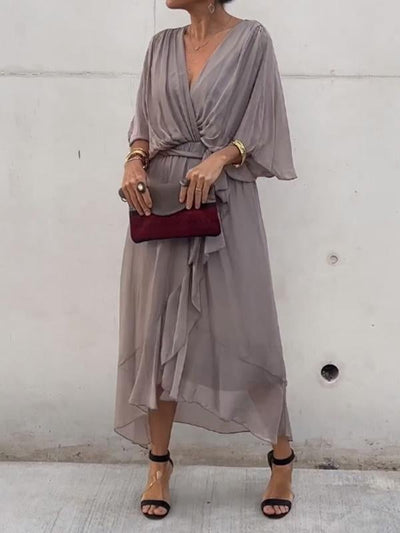 Syla | Cozy Flowing Maxi Dress